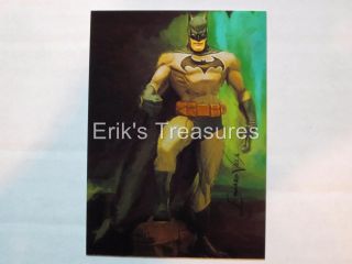 Edward Vela Batman Limited Edition Aceo Art Print Sketch Card 5/9 Signed