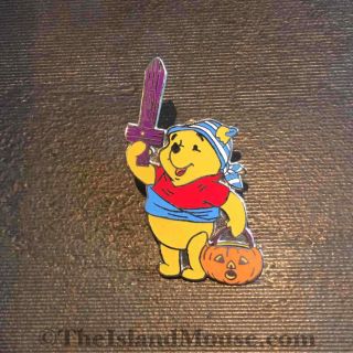 Disney Movie Club 20 Halloween Pirate Winnie The Pooh Pin (ui:57385)