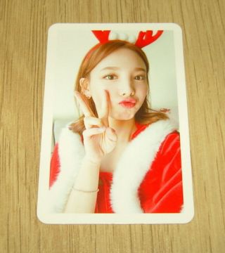 Twice 3rd Mini Album Coaster Lane1 Christmas Base Nayeon Photo Card Official