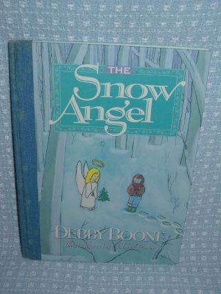 COLLECTIBLE 1ST EDITION THE SNOW ANGEL BY DEBBY BOONE 1991 3