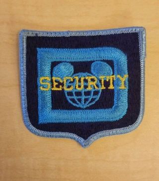 Vintage Disney Security Patch Iron On Uniform.