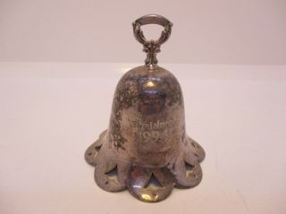 Towle Silver Plate Christmas 1994 Bell