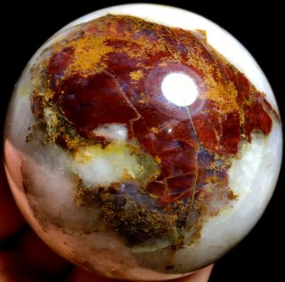 400g Wow Natural Rare Pietersite Crystal Sphere Ball Healing 49
