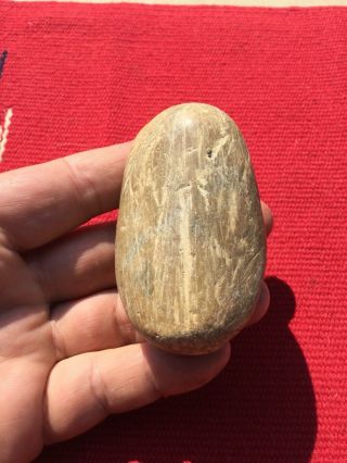 Indian Artifacts / Fine Michigan Polishing Abrading Stone / Authentic Arrowheads