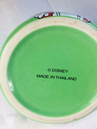 Disney Minnie Mouse Mickey ' s Really Swell Coffee Mug minnie w/blue coffee pot 4