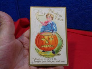 Antique Halloween Postcard 13