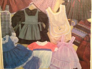 Vintage Sunrise Designs Pattern Infant Wear Girls Toddler Wardrobe Dresses 1981 3