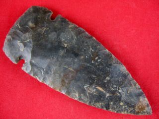 Fine Quality Authentic 3 1/2 Inch Missouri Thebes Gap Point Arrowheads
