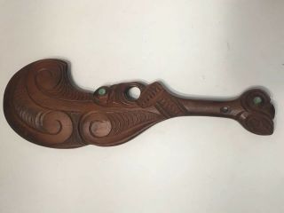 Zealand Wood War Club Weapon
