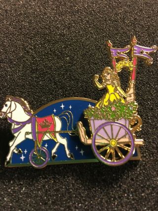 Disney Pin Beauty And The Beast Royal Horse & Carriage Paris Parade Belle Le 700