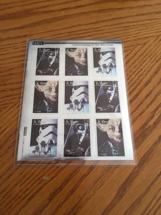 Star Wars Trilogy Commemorative Stamp Sheet