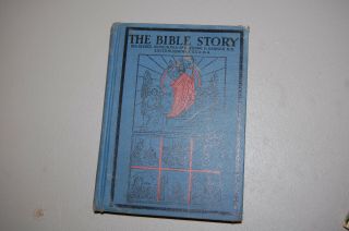 Vtg The Bible Story Book 1931 Children Catholic Religious Hb