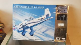 Heller - 1:48 Scale Junkers Ju 87 R - 2 Stuka Model Kit