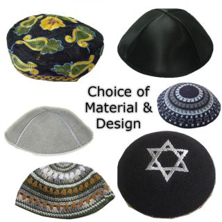 Kippah Yarmulke Jewish Kippa Hat Kipa Cap Cupples Knitted Suede Velvet Or Satin