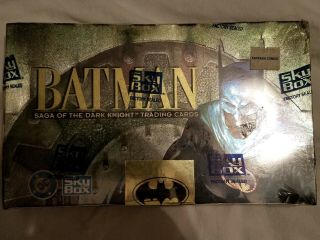 Skybox Batman Saga Of The Dark Knight Trading Cards Factory Box 1994