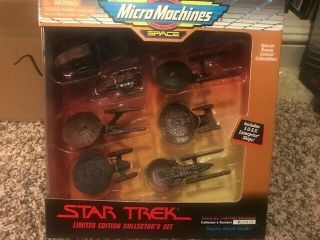(star Trek Micro Machines) Bronze Colored Limited Edition Collector’s Set Boxed