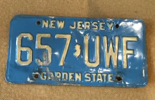 Vintage Jersey Garden State 1980 