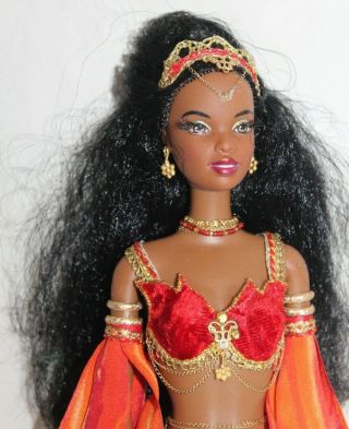 Barbie Doll Repaint Black Artist Unknown Ooak