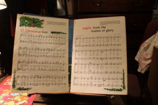 Vintage 1962 Family Songs for Christmas Music Book Whitman 5