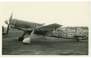 Raf Captured Focke - Wulf Ta152 150168 Air Min 11 Photo,  Hb942