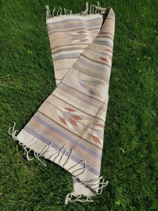 VINTAGE Native American Indian Navajo Wool Rug Handmade/Woven 56 