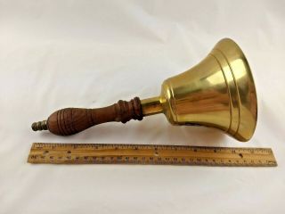 Decorative Pennsylvania Railroad Brass Bell PRR Vintage Made in Taiwan 2