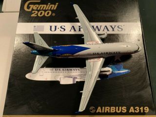 A319 Us Airways Nevada N822aw Gemini 200 1/200 Very Rare