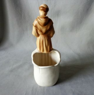 SAINT FRANCIS OF ASSISI STATUE - PLANTER signed R 3
