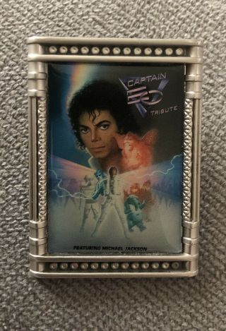 Captain Eo Logo Tribute Poster Pin Disney Michael Jackson