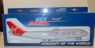 Skymarks Virgin Atlantic B747 - 400 1/200 Scale Skr672 Model Airplane & Gear