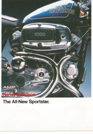 1978 - 1979 Harley Davidson - All Sportster - Motorcycle Brochure -