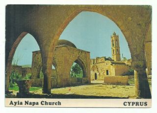 Cyprus Post Card Ayia Napa Church