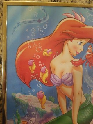 1989 Vintage Little Mermaid Disney Movie Poster Print OSP 81923 Ariel 2