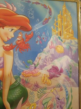 1989 Vintage Little Mermaid Disney Movie Poster Print OSP 81923 Ariel 3