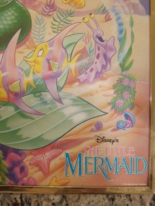 1989 Vintage Little Mermaid Disney Movie Poster Print OSP 81923 Ariel 5