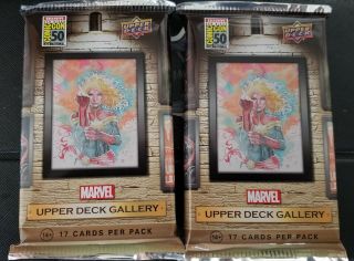 Upper Deck Marvel Gallery Trading Card Pack Sdcc 2019