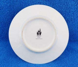 Disney Gourmet Mickey Mouse Ceramic Candle Holder & Plate Lovely Blue 4