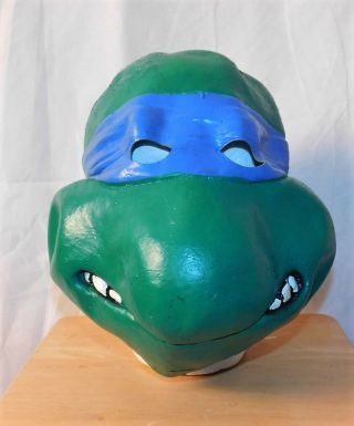 Vtg 1989 Mirage Studios Usa Teenage Mutant Ninja Turtles Rubber Mask Halloween C