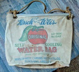 Vintage Kirsch - Weis Self Cooling Water Bag Portland Oregon