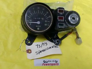 1973 - 77 Suzuki Ts100 Tc100 Ts Tc 100 Speedo Speedometer Meter Gauge