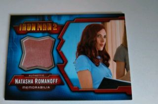 2010 Iron Man 2 Movie Memorabilia Imc - 4 Scarlett Johansson Black Widow Avengers
