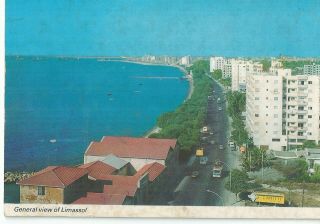 Cyprus Post Card Limassol General View