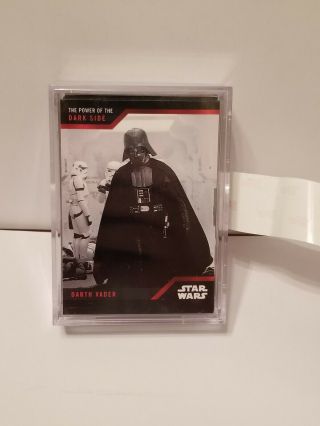 Sdcc 2019 Topps Exclusive Star Wars Power Of The Darkside 25 Card Count Base Set