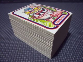 Awesome All - Stars Complete 127 - Card Set,  3 Wrappers Garbage Pail Kids 1988