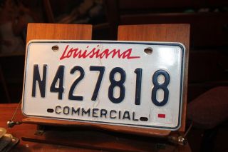 2005 Louisiana Commercial License Plate N427818