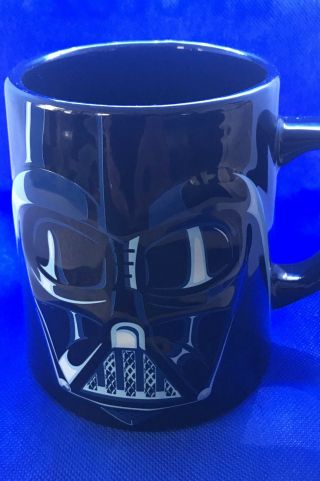 Disney Store Star Wars Darth Vader Ceramic Mug or Coffee Cup.  Pre Owned 3