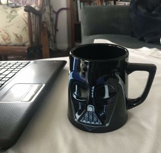Disney Store Star Wars Darth Vader Ceramic Mug or Coffee Cup.  Pre Owned 4
