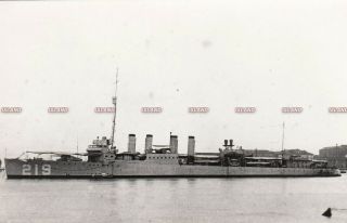Us Navy Photograph.  Uss " Edsall " Destroyer.  In Venice.  Sunk Ww11.  1927