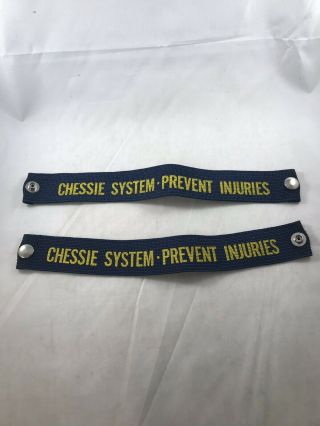 Chessie System Leg Wraps C&o Rr Chesapeake Railroad Pants Straps