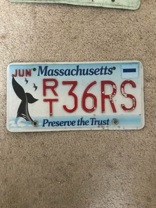 3 Massachusetts “Preserve The Trust” License Plates 5